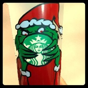 The grinch cup